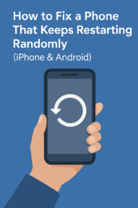 How to Fix a Phone That Keeps Restarting Randomly (iPhone & Android ...